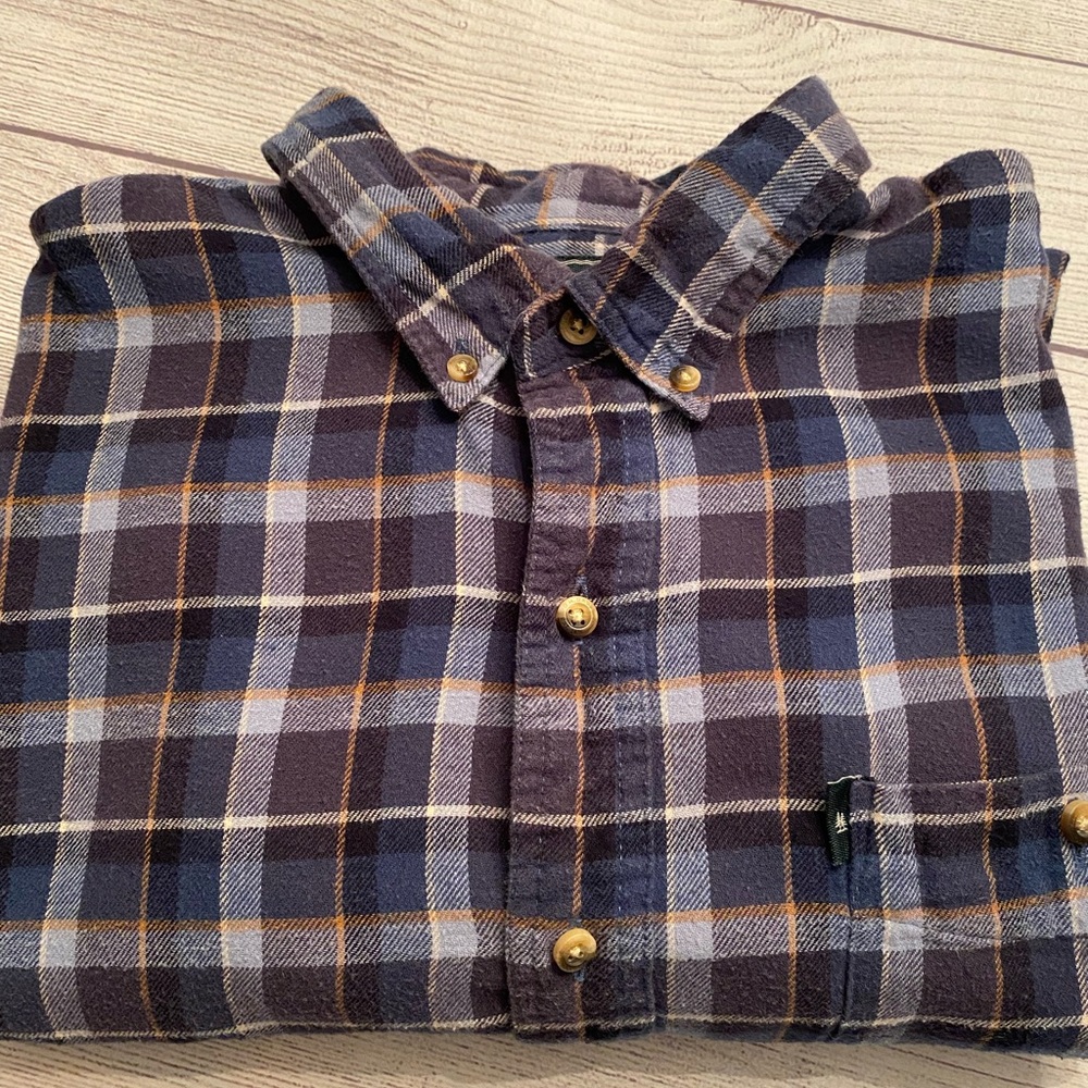 Blue Plaid Flannel